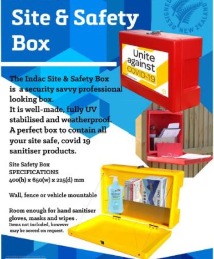 Site Safety Box Deep Blue image 1